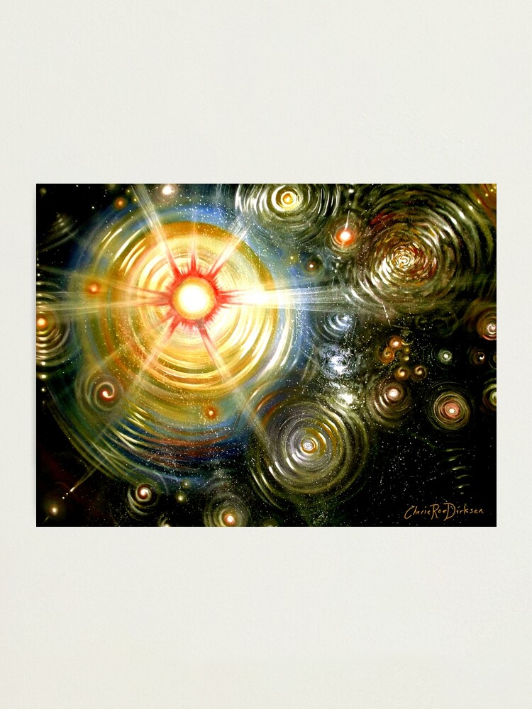 Alternate view of The Painter's Universe Photographic Print
