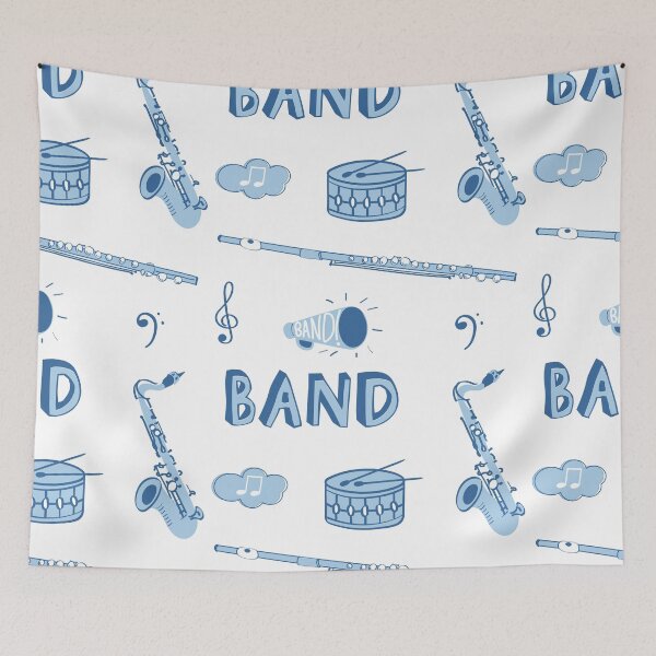 Artikelvorschau, Hellblaue Band School Subject Pack entworfen und verkauft von The-Goods.