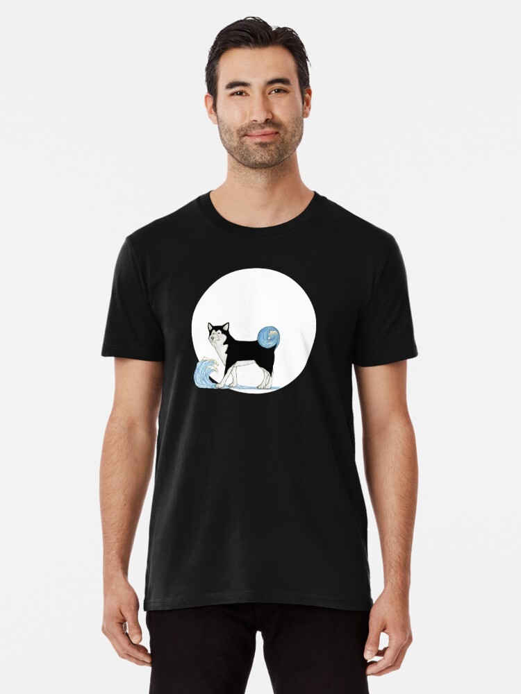 akita dog t shirts