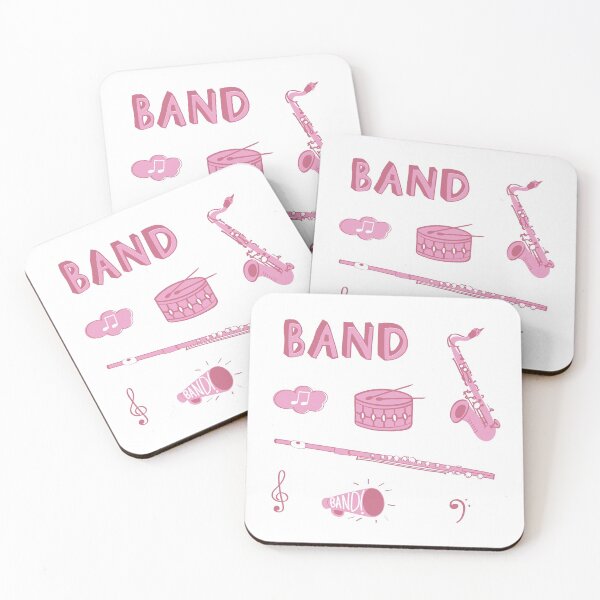 Item preview, Pink 2 Band School Subject Sticker Pack designed and sold by The-Goods.