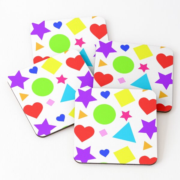Item preview, Bright Colorful Shapes Dancing designed and sold by mhicks23.