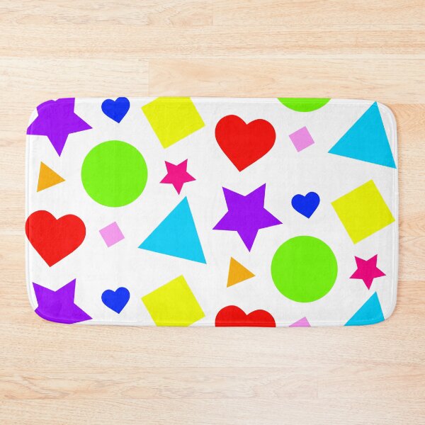 Item preview, Bright Colorful Shapes Dancing designed and sold by mhicks23.