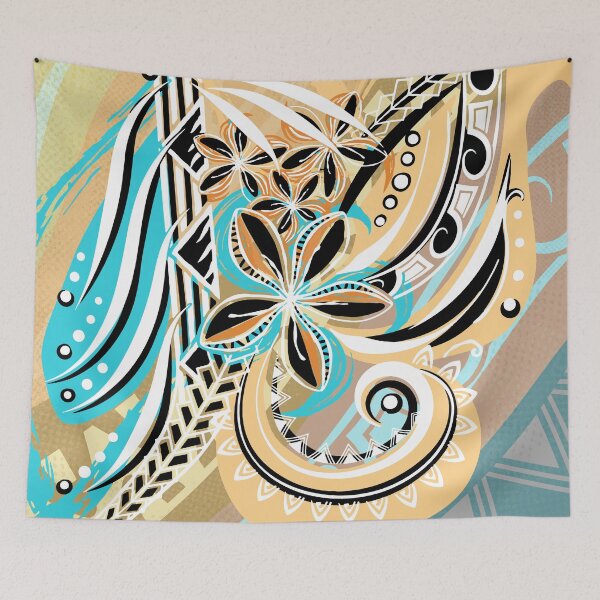 Item preview, Hawaiian - Samoan - Polynesian Tiare Tribal Designs designed and sold by sunnthreads.