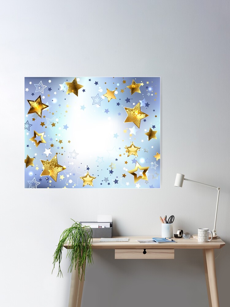 216 Pieces Moon Stars Wall 3D Stickers Acrylic Mirror Wall Decals Decor  Silver