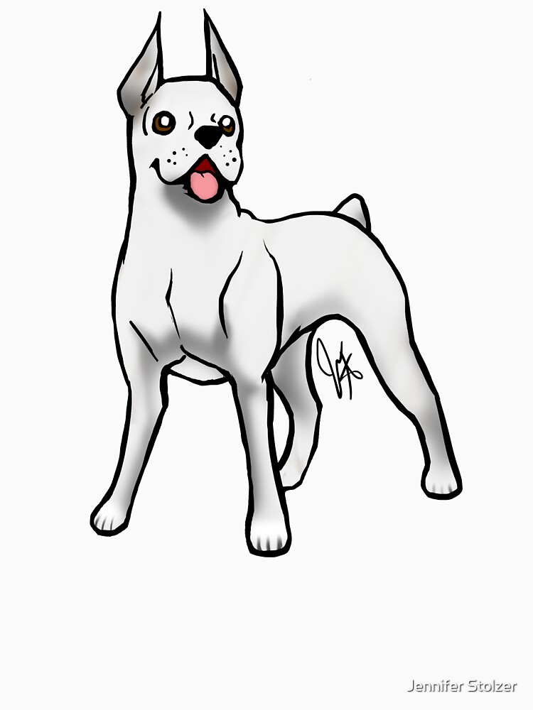 Boxer - White by jameson9101322