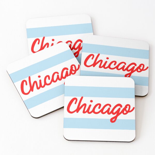 Artikelvorschau, Chicago Flagge entworfen und verkauft von ekmdesigns.