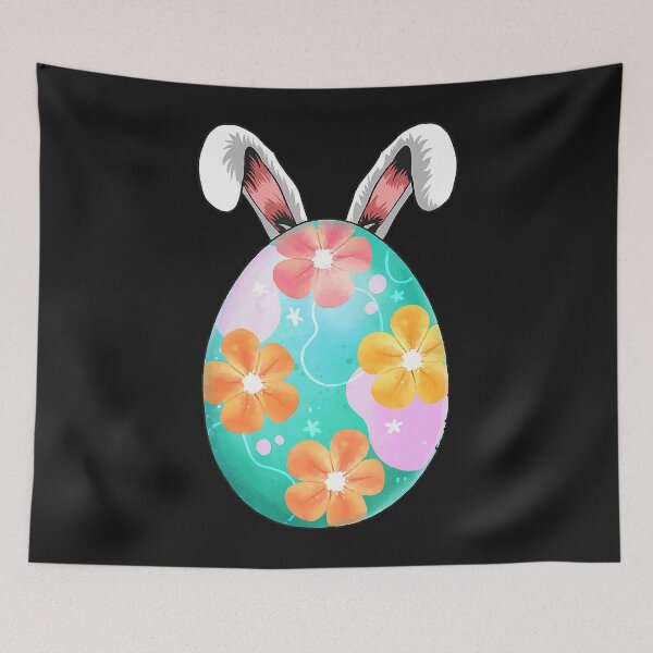 Item preview, Cute Floral Egg Rabbit Easter designed and sold by PetimatSultygov.