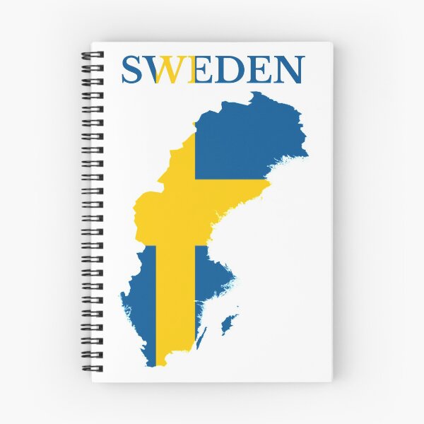 Item preview, Sweden Flag Map designed and sold by marosharaf.