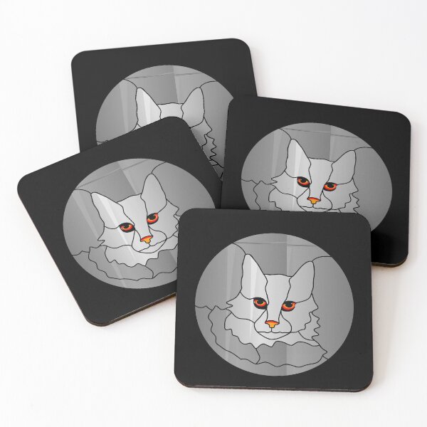 Item preview, Funny Bright Eyed Cat designed and sold by GR-ART.