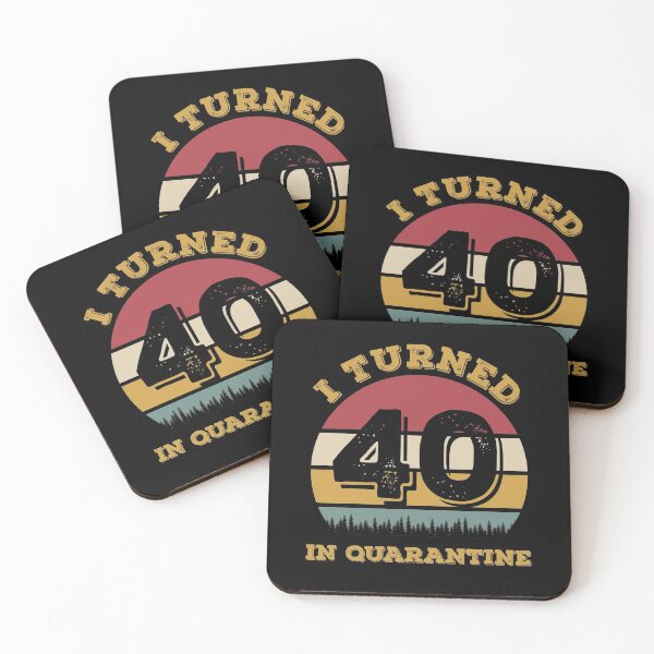 Item preview, I Turned 40 In Quarantine Funny 2020 Birthday designed and sold by ZeLittleFamily.