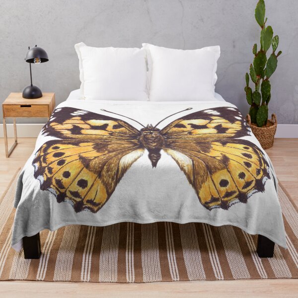 Item preview, Painted lady butterfly designed and sold by Katerina Mitkova Kirilova.
