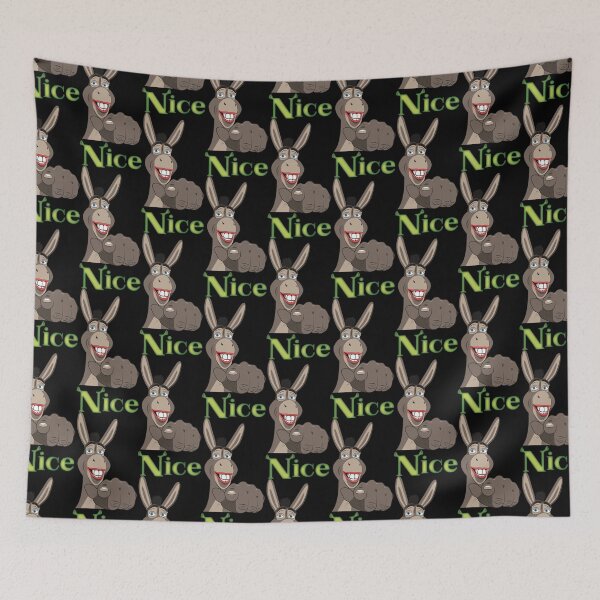 Item preview, "Nice" Donkey Pointing Design designed and sold by RottenBoot22.