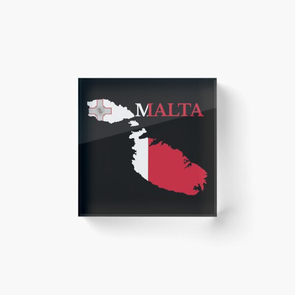 Item preview, Malta Map Flag, Maltese designed and sold by marosharaf.