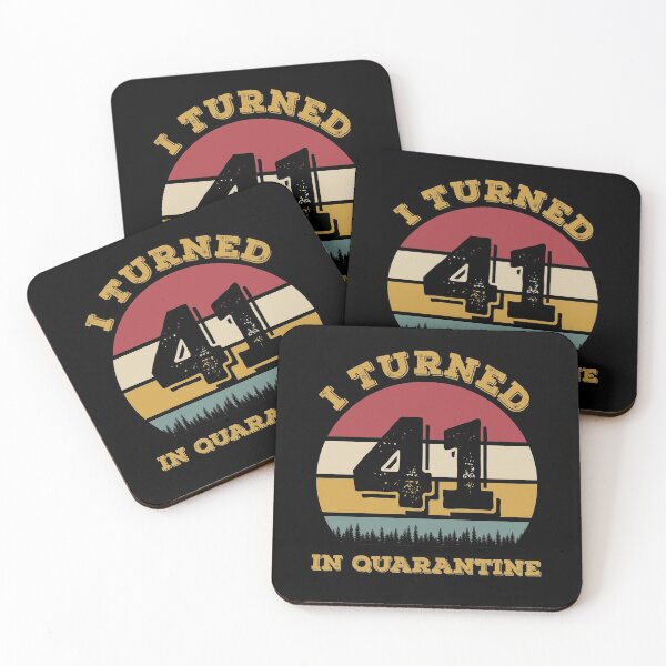 Item preview, I Turned 44 In Quarantine Funny 2020 Birthday designed and sold by ZeLittleFamily.