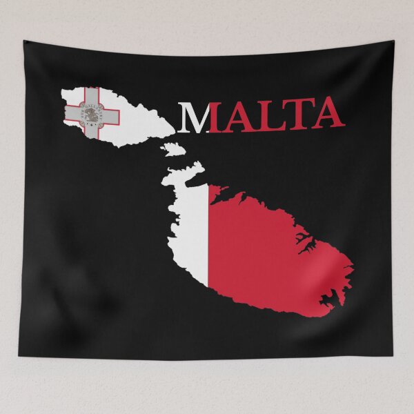 Item preview, Malta Map Flag, Maltese designed and sold by marosharaf.