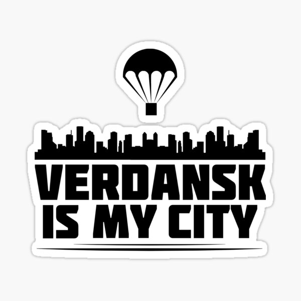 Verdansk est ma ville Sticker