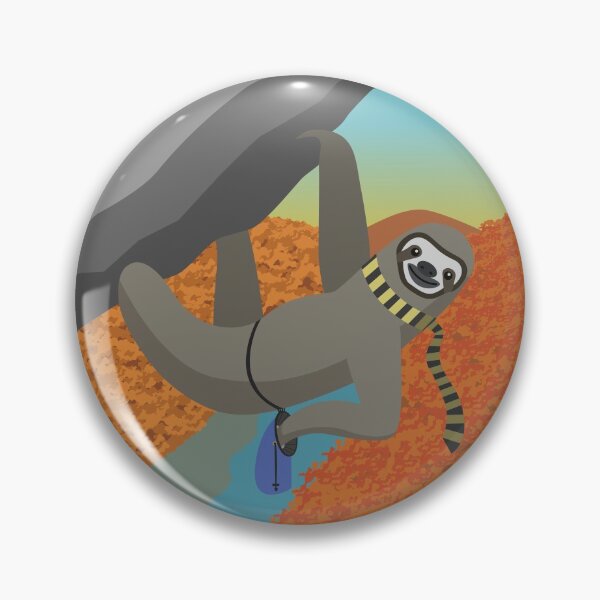 Item preview, Rock Climbing Sloth | Fall New River Gorge designed and sold by RottenBoot22.