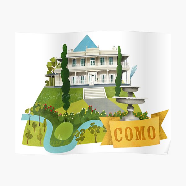 Como Melbourne Poster