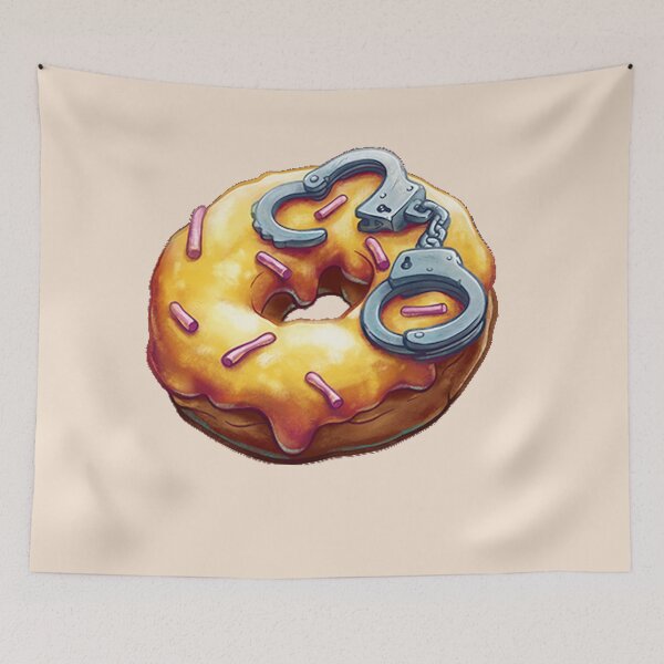 Item preview, Handcuff Donut designed and sold by Arts.Lifes   .Styles.