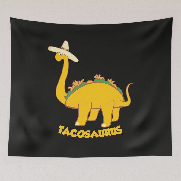 Item preview, Taco Dinosaur Tacosaurus in Mexican Hat Cute Tacos Dino Lover Gift  designed and sold by alenaz.