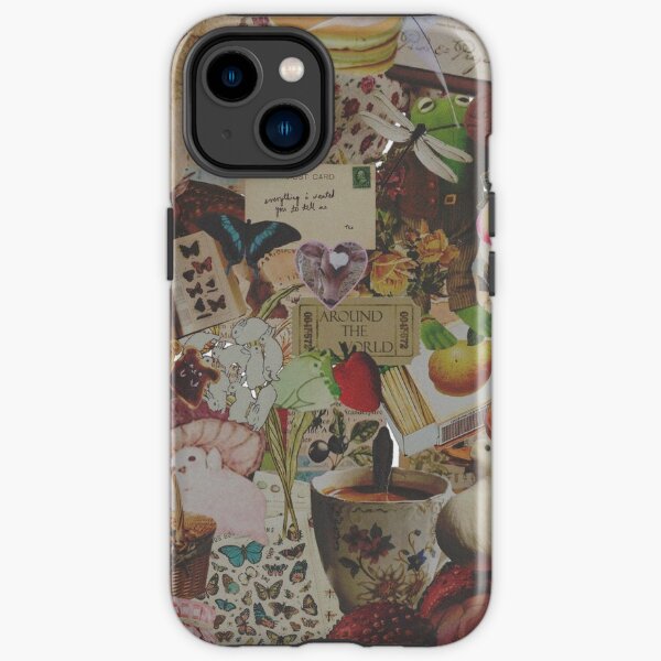 Cottagecore Collage iPhone Tough Case