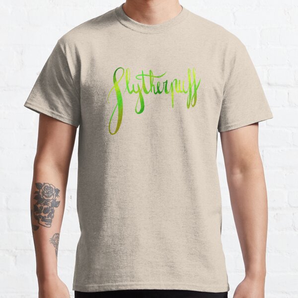 Slytherpuff Galligraphy Classic T-Shirt