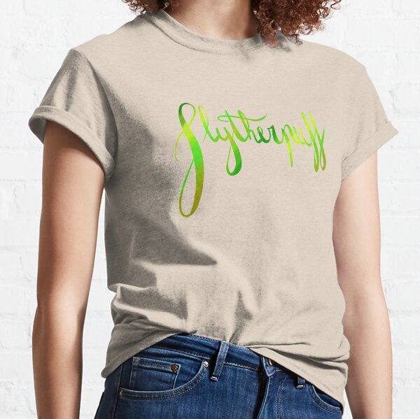 Slytherpuff Galligraphy Classic T-Shirt