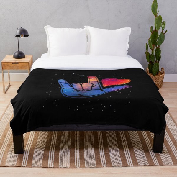 I love you in sign language Throw Blanket