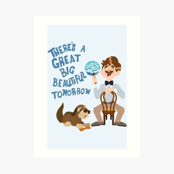 Man Has A Dream Art Print
