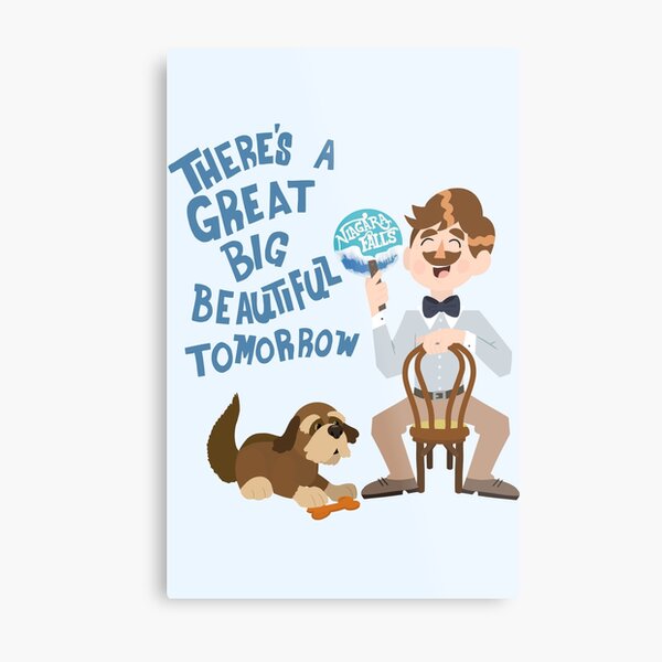 Man Has A Dream Metal Print