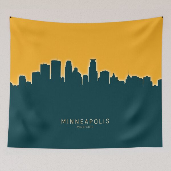 Item preview, Minneapolis Minnesota Skyline designed and sold by ArtPrints.