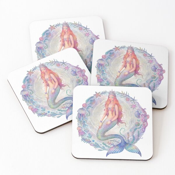 Item preview, Argentea - Mermaid Goddess (Magical Mermaids series) designed and sold by Cabinet Of Curiosities by Vlad.