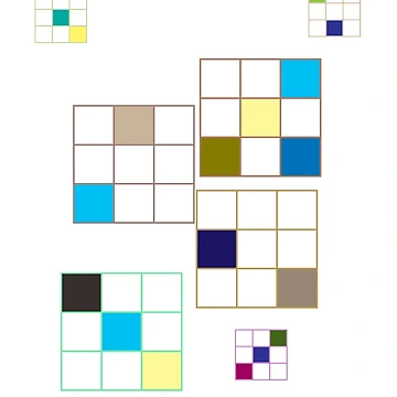 Artwork thumbnail, Box Grid Pattern by simpsonvisuals