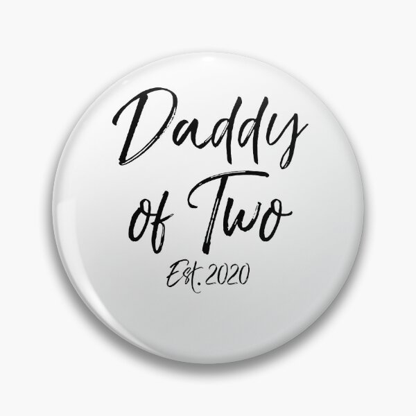 Item preview, Daddy of Two Est. 2020 Father's Day Gift designed and sold by TNDesignStudio.