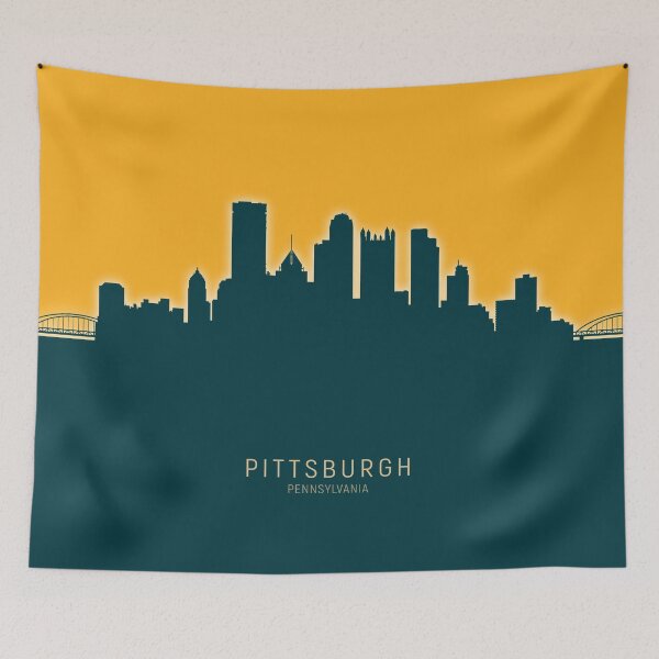 Item preview, Pittsburgh Pennsylvania Skyline designed and sold by ArtPrints.