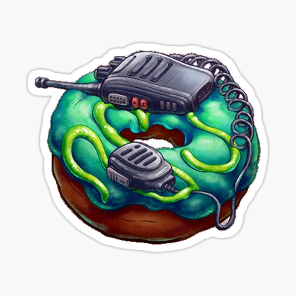 Aperçu de l'œuvre Donut talkie-walkie créée et vendue par Arts.Lifes   .Styles.
