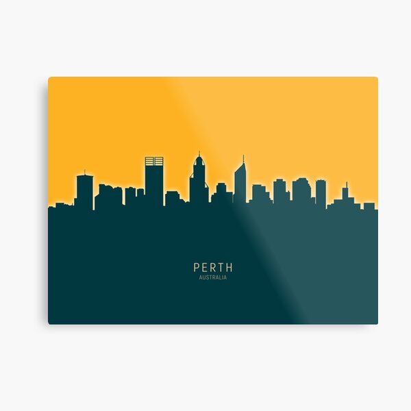 Item preview, Perth Australia Skyline designed and sold by MICHAEL TOMPSETT.