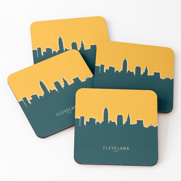 Item preview, Cleveland Ohio Skyline designed and sold by ArtPrints.
