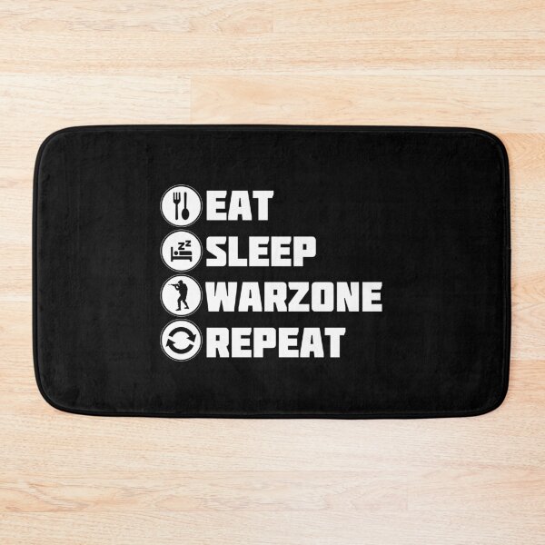 Artikelvorschau, Eat Sleep Warzone Repeat entworfen und verkauft von DragonGFX.