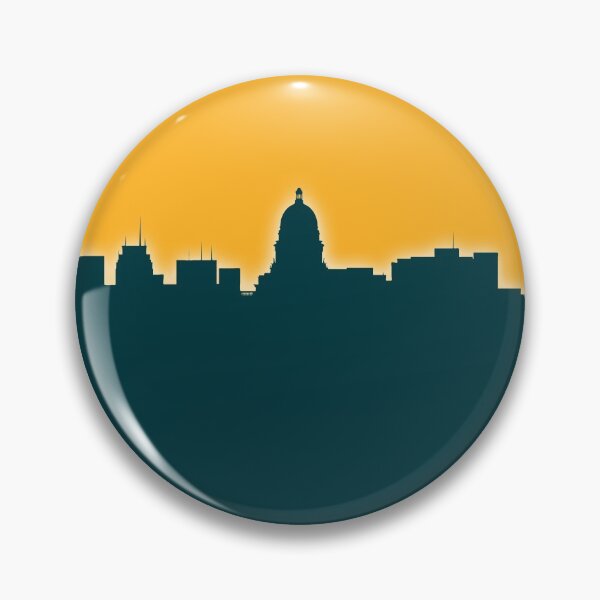 Item preview, Madison Wisconsin Skyline designed and sold by ArtPrints.