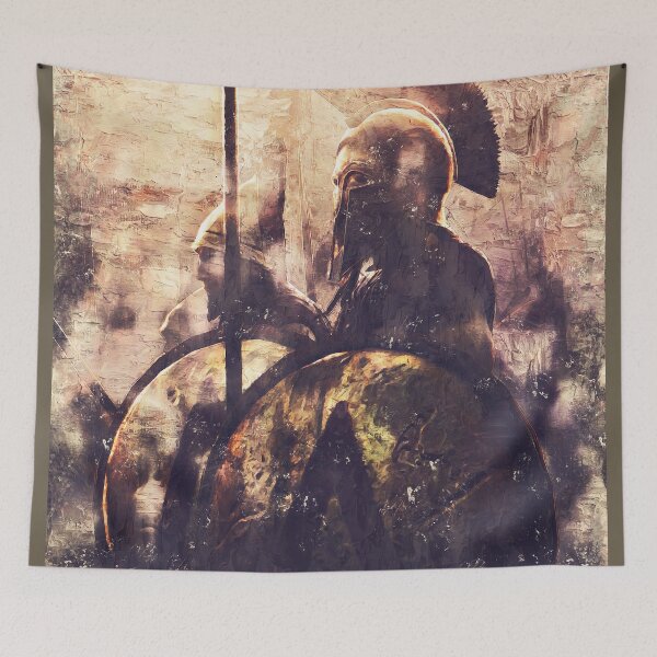 Item preview, Battles of ancient Sparta designed and sold by AM FineArtPrints.