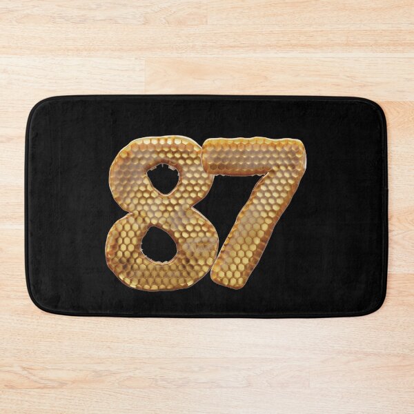 Item preview, 87 Number 3d Honey Numbers Font designed and sold by HelloFromAja.