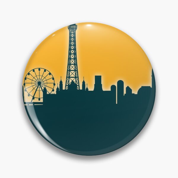 Item preview, Blackpool England Skyline designed and sold by ArtPrints.