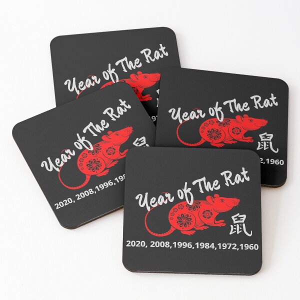 Item preview, Year of the RAT T Shirt Chinese Zodiac designed and sold by Sal's T Shirts and Designs.