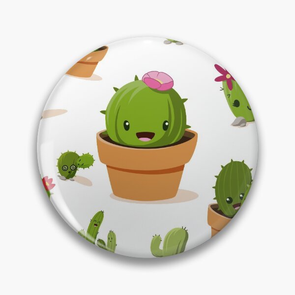 Item preview, Cute Cactus Pattern designed and sold by SoccaTamam.