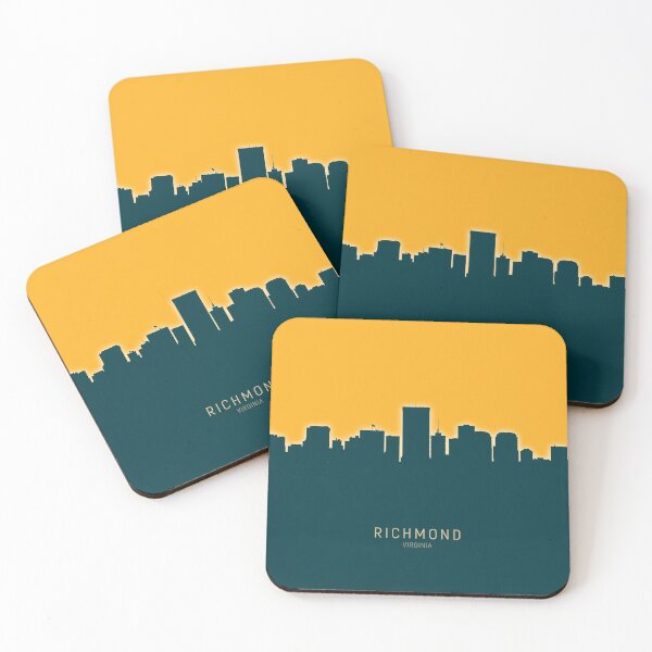 Item preview, Richmond Virginia Skyline designed and sold by ArtPrints.