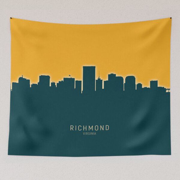 Item preview, Richmond Virginia Skyline designed and sold by ArtPrints.