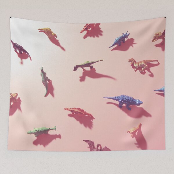 Item preview, Dinosaurs in pink designed and sold by ESCAPZ.