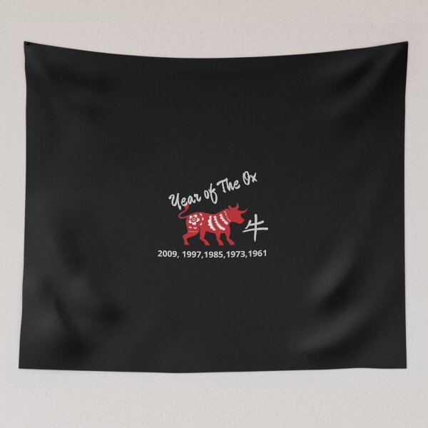 Item preview, Year of the OX T Shirt Chinese Zodiac designed and sold by Sal's T Shirts and Designs.