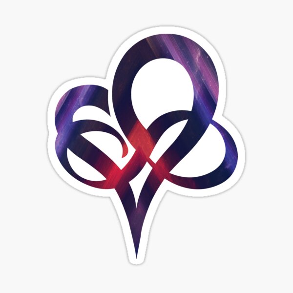 INFINITY HEART - Polyamory Symbol - Polyfidelity Sticker